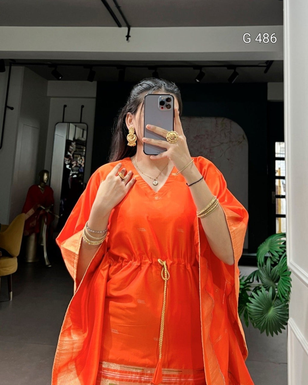 Elegant Jacquard Kaftans for Stylish Everyday Wear
