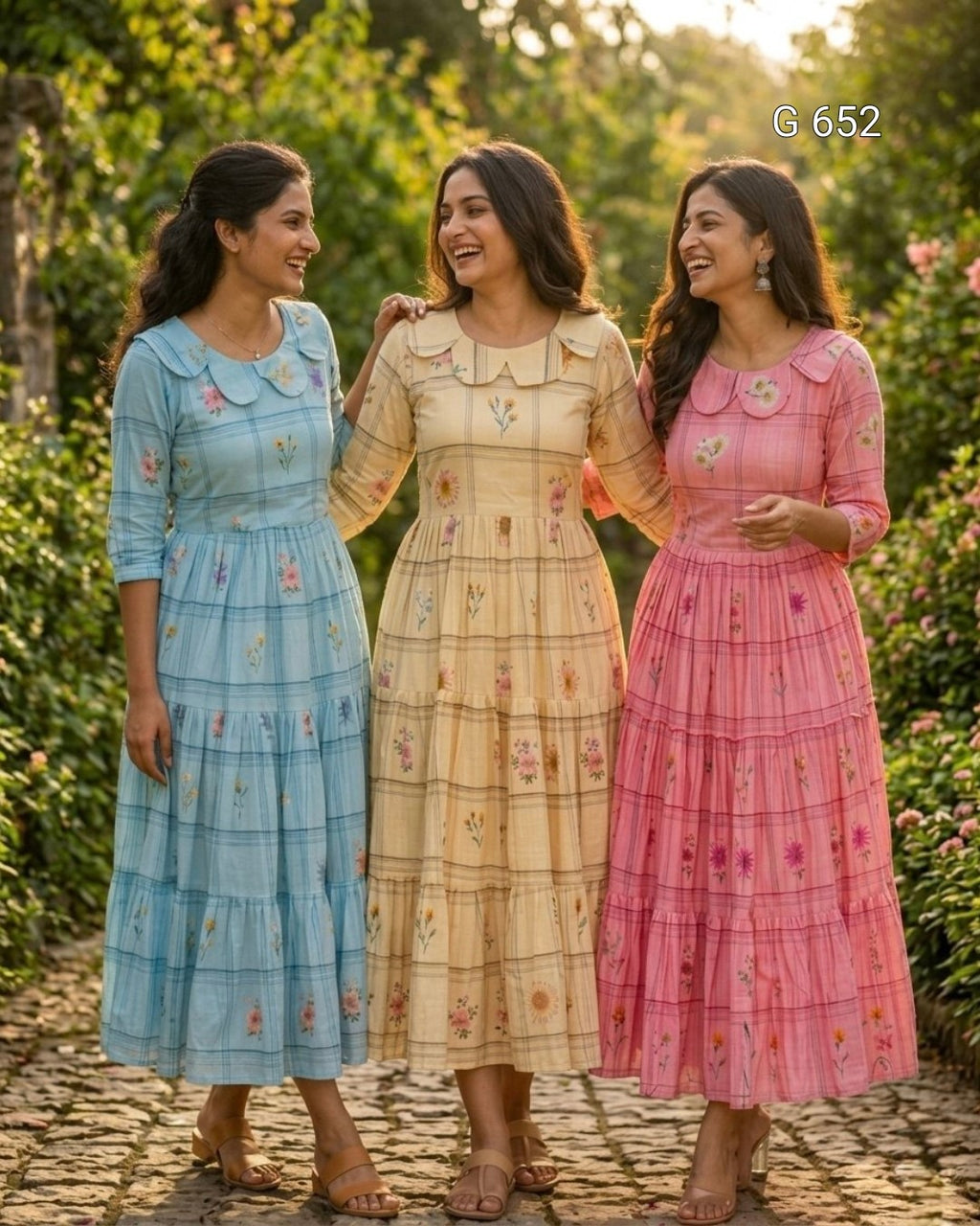 Graceful Designer Kurti with Flared Silhouette Detail