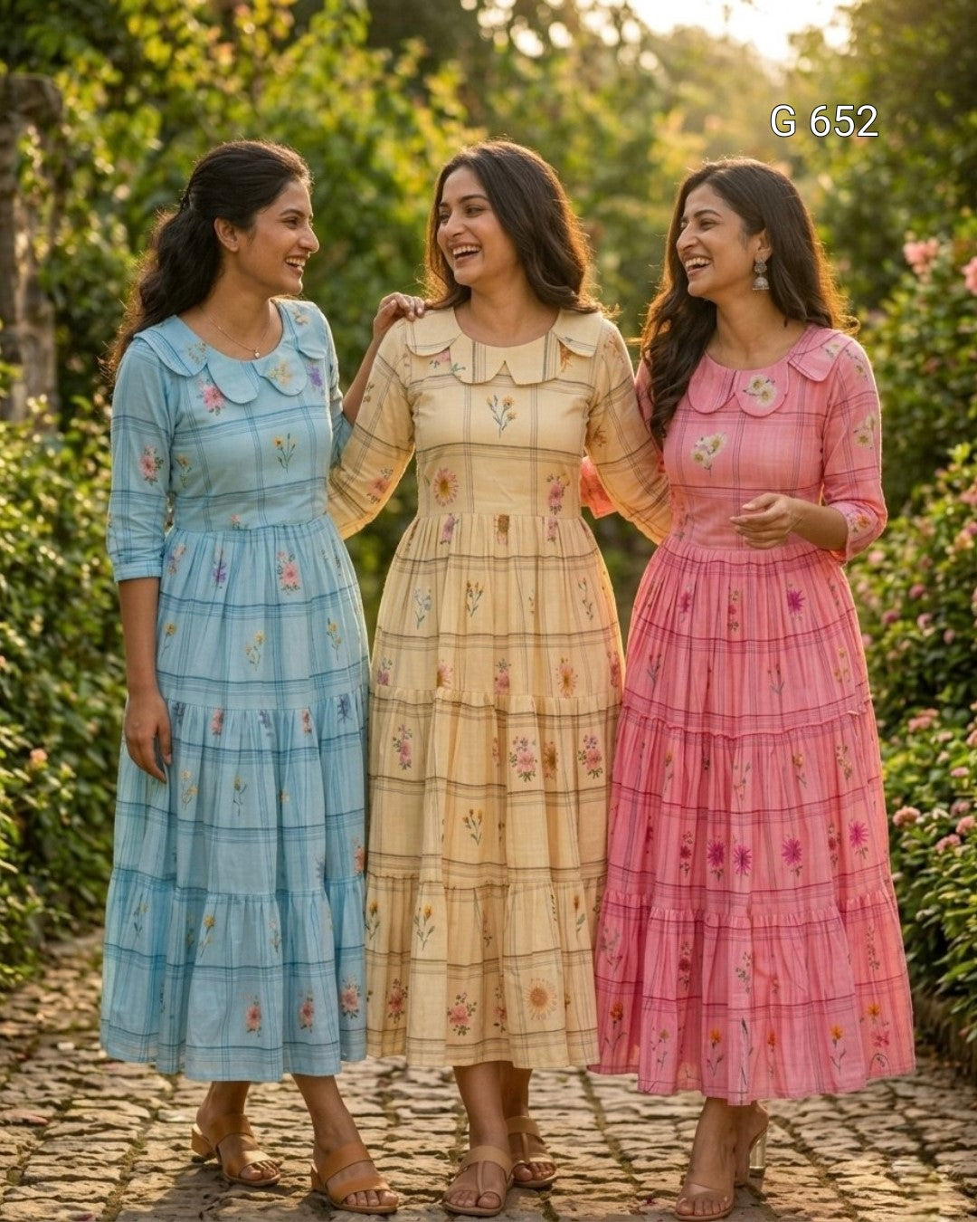 Graceful Designer Kurti with Flared Silhouette Detail