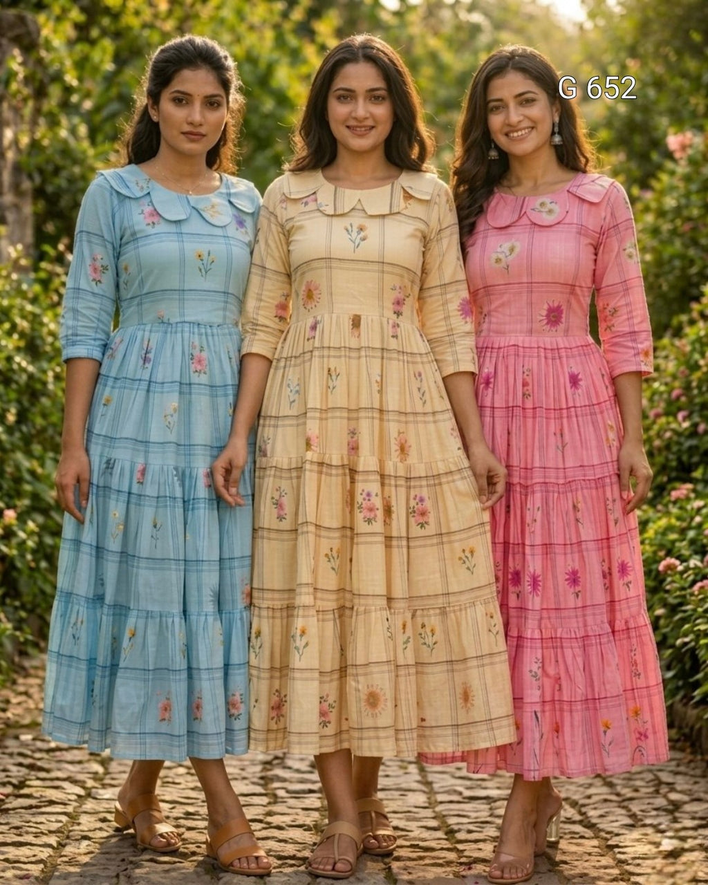 Graceful Designer Kurti with Flared Silhouette Detail
